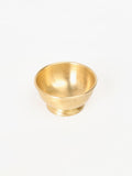 Heritage Brass Tea Set (Traditional Serving Cup & Brass Loose Leaf Tea Strainer)